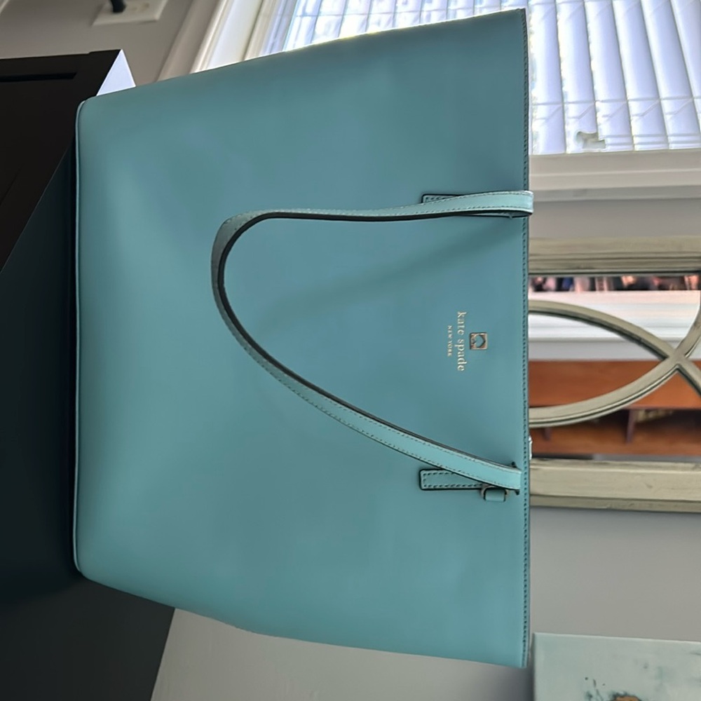 Kate Spade powder blue handbag